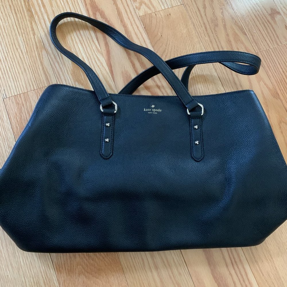 Kate Spade Black tote Bag-Large - Picture 2 of 5